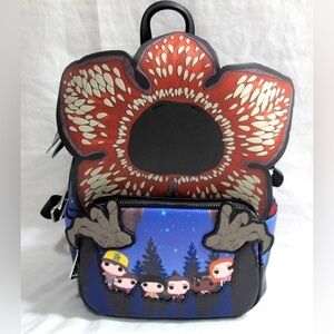 Loungefly Stranger Things Demogorgon Backpack - Red, Blue, Black